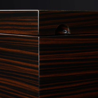 Remontoir Montre - Ebène haute brillance Serie 6-3-4 à 8 montres,Benson,bois MDF