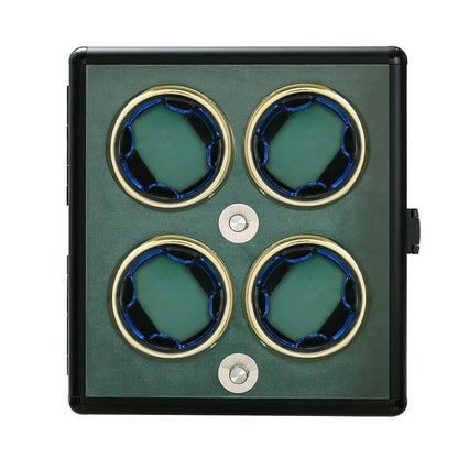 Remontoir Montre quatuor moderne Vert 1 