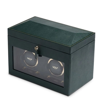 Remontoir double British Racing avec rangement Vert 3