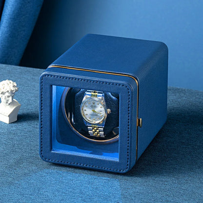 Remontoir Montre - Cube Moderne Bleu-4-Le Remontoir
