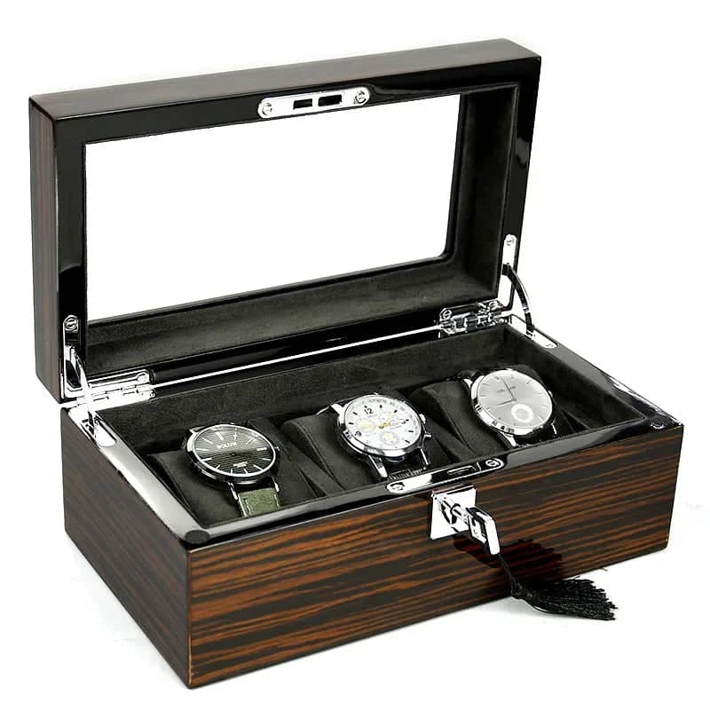 Coffret à montre premium 3 slots