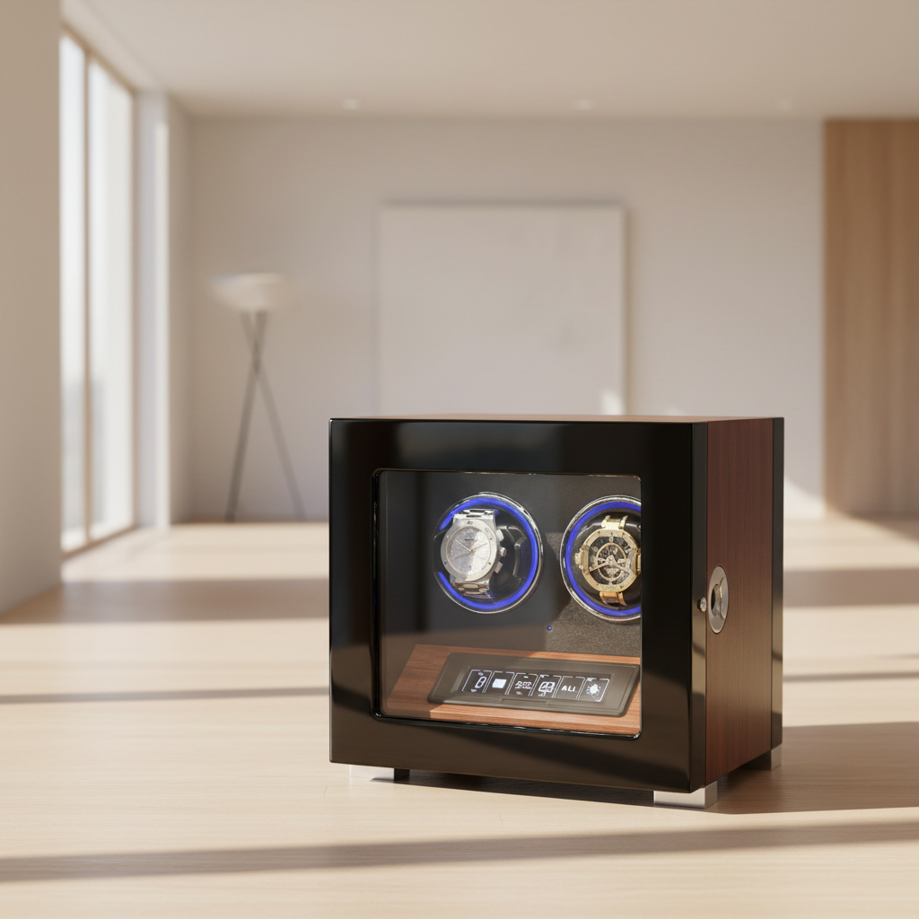 Remontoir Montre duo Marron-2-Le Remontoir