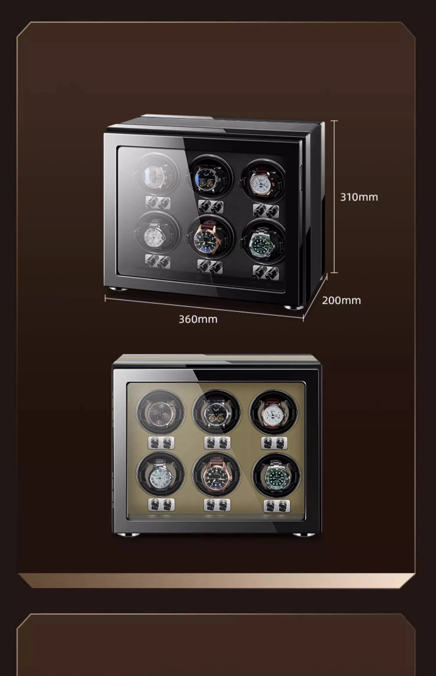 Remontoir Montre Gentleman Trio Terne