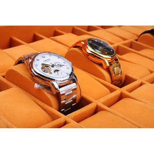Valise Extra 66 montres Orange-4-Le Remontoir Montre
