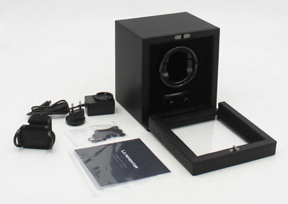 Remontoir Cube Divan · 1 montre · Noir Onyx