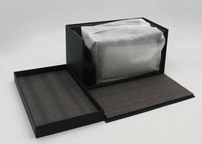 Remontoir Cube Divan · 2 montres · Noir Onyx