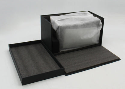 Remontoir Cube Divan · 2 montres · Noir Onyx