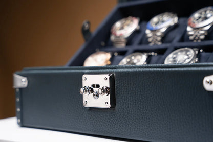 Boite à Montre - Petra Togo Dark Blue-4-Le Remontoir Montre 
