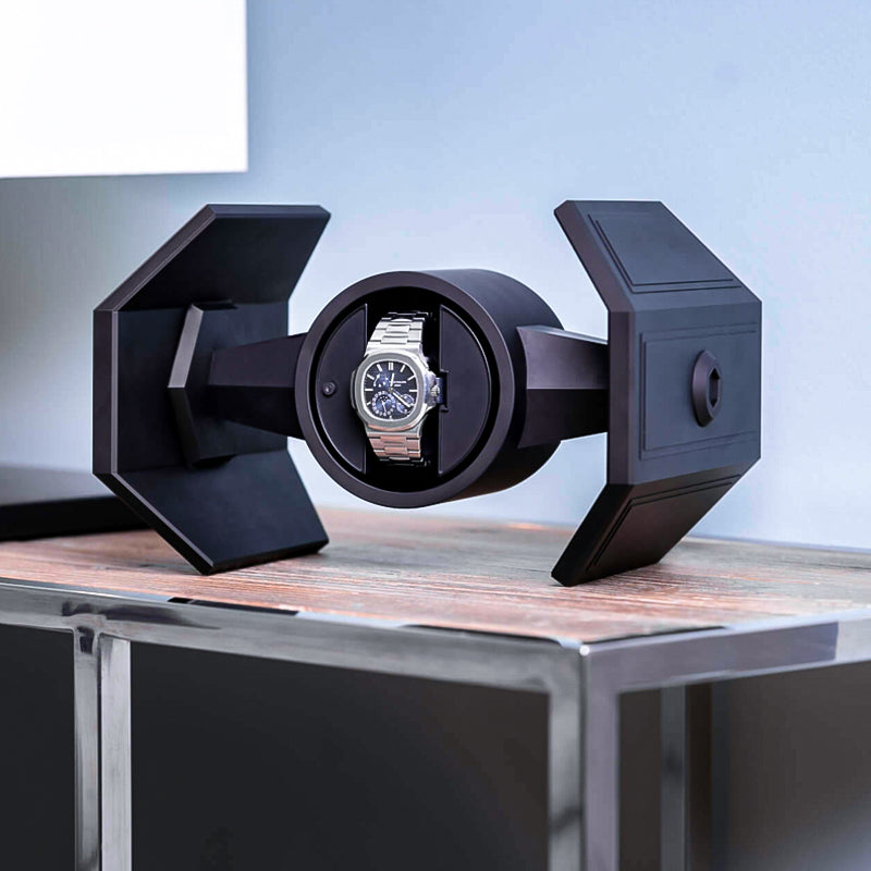 Boîte Remontoir Montres Automatiques - 10 Places, Rotation Programmable, Verre Transparent