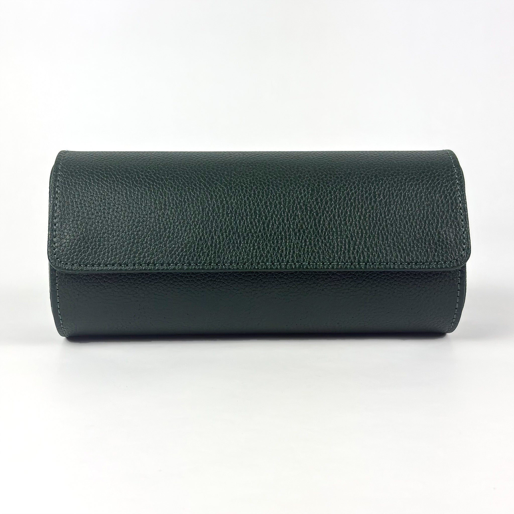 Étui Voyage · 3 montres · Vert Cèdre
