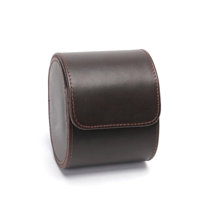 Étui montre - Marron foncé cuir mono 1