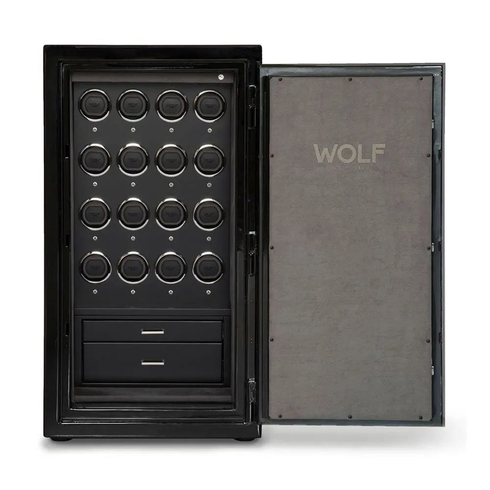 Remontoir Montre - Coffre Fort Atlas 16 Gris