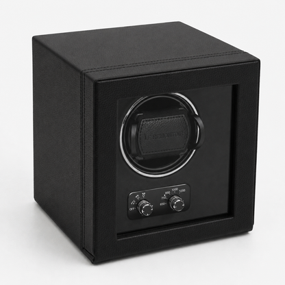 Remontoir Cube Divan · 1 montre · Noir Onyx