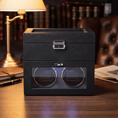 Remontoir Montre - Coffret du Tanneur Noir