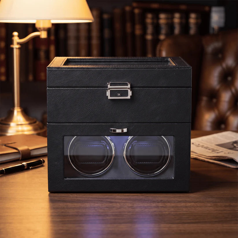 Remontoir Montre - Coffret du Tanneur Noir