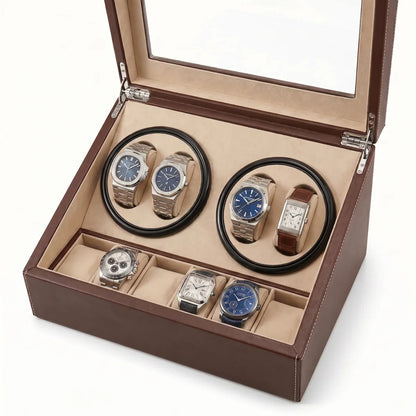 Remontoir montre - Coffret Classique Marron