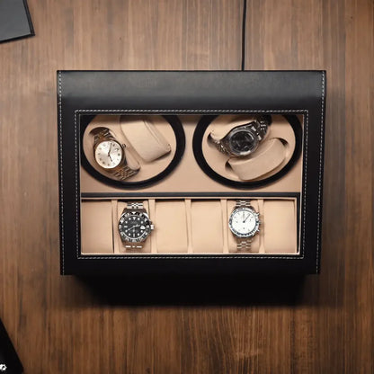 Remontoir montre - Coffret Classique Noir