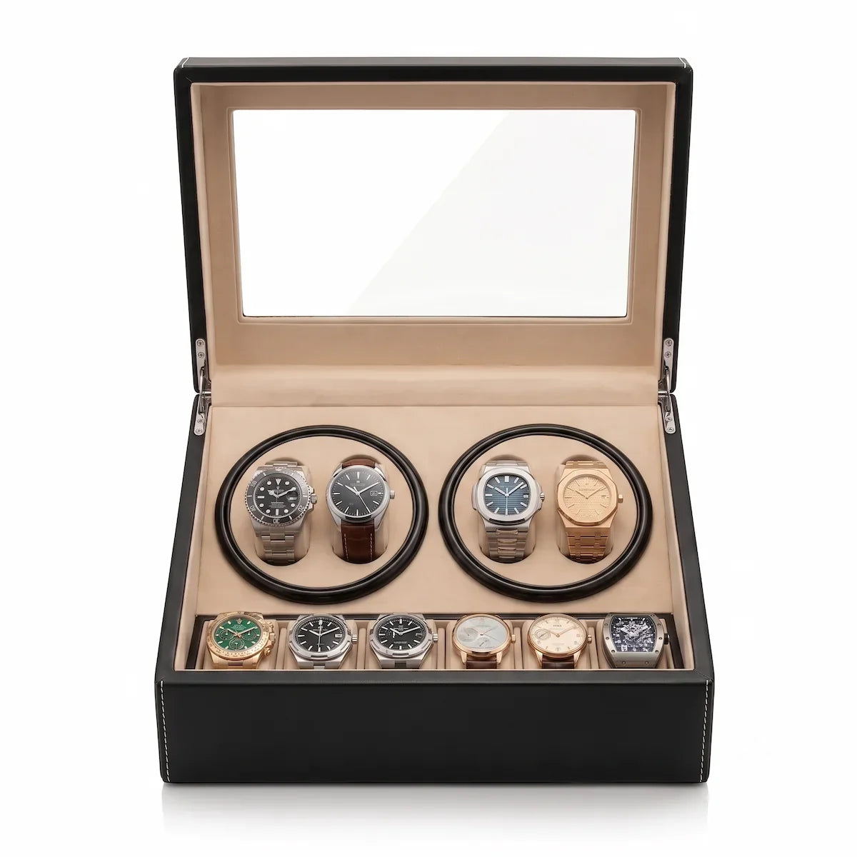Remontoir montre - Coffret Classique Noir