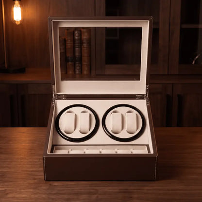 Remontoir montre - Coffret Classique Marron