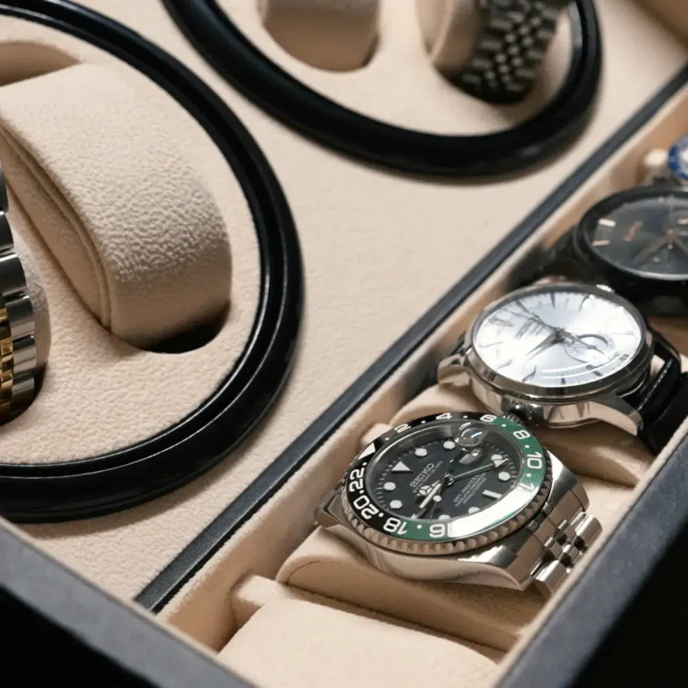 Remontoir montre - Coffret Classique Noir