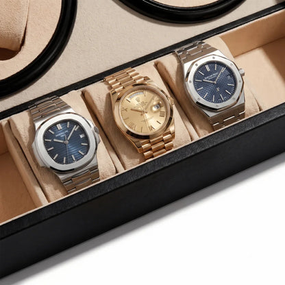Remontoir montre - Coffret Classique Noir