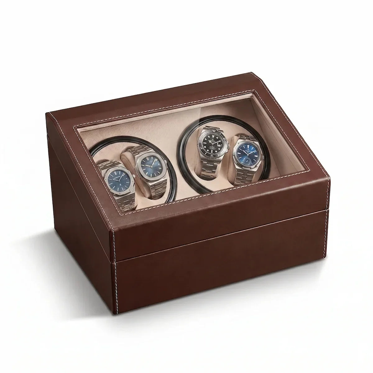 Remontoir montre - Coffret Classique Marron