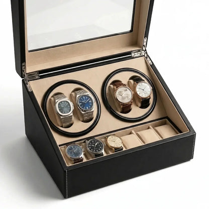Remontoir montre - Coffret Classique Noir
