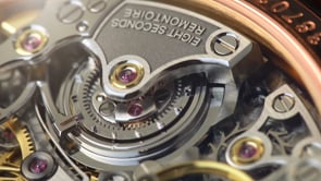 Remontoir de montre de luxe en Or 24 carats